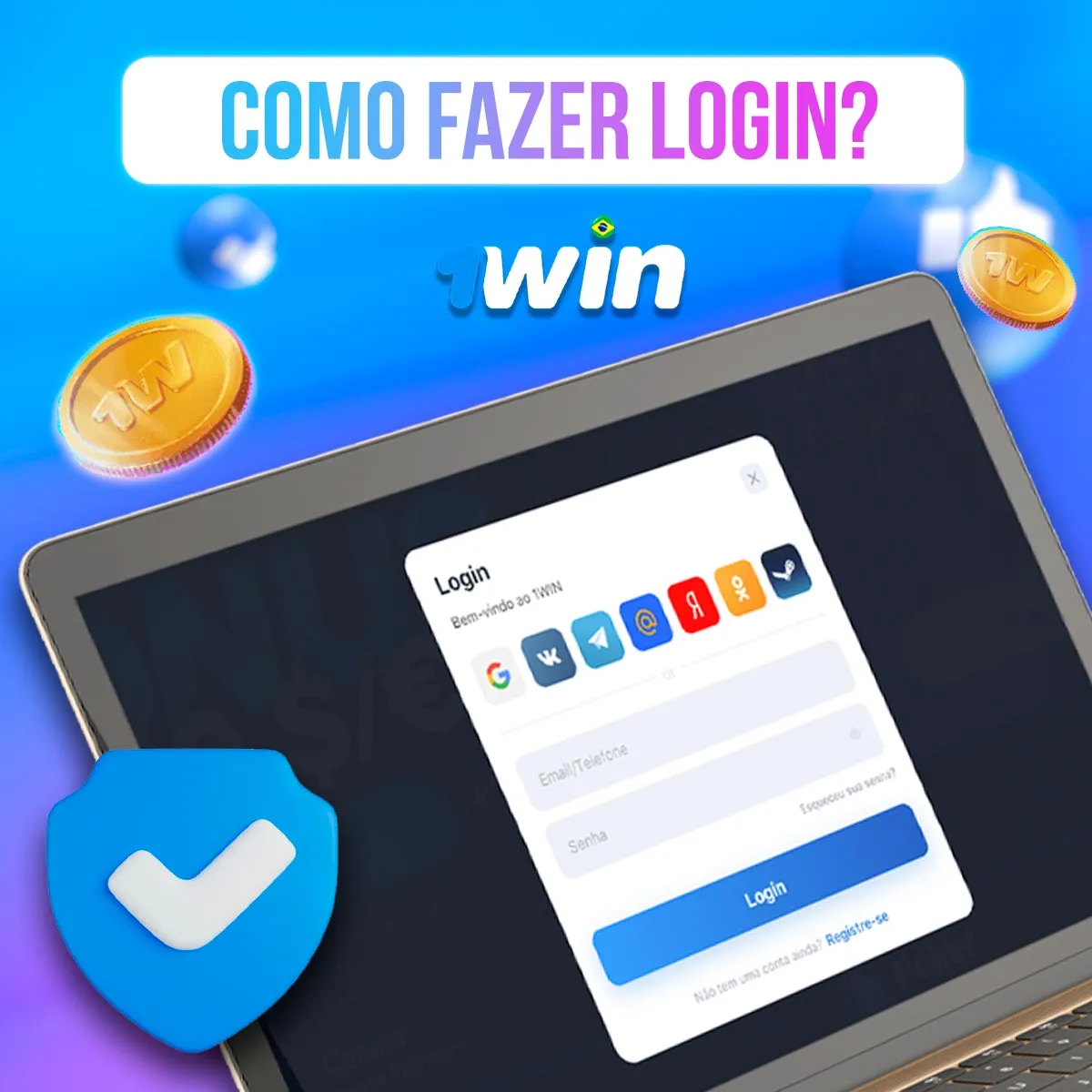 Faça login na plataforma 1 wine usando login e senha
