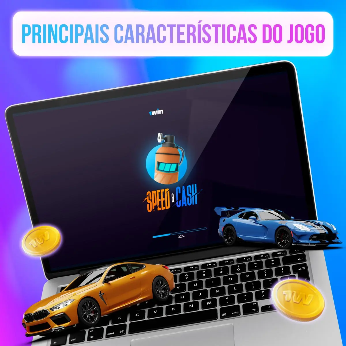 Quais são as principais características do 1win Speed&Cash?