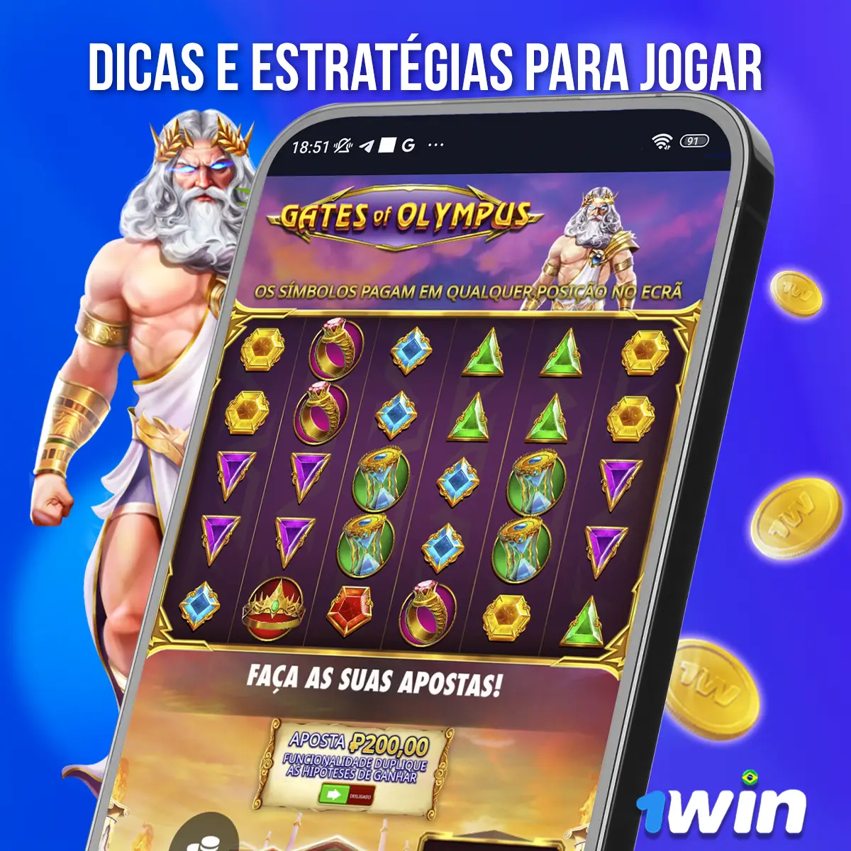 Dicas e estratégias para jogar Gates of Olympus