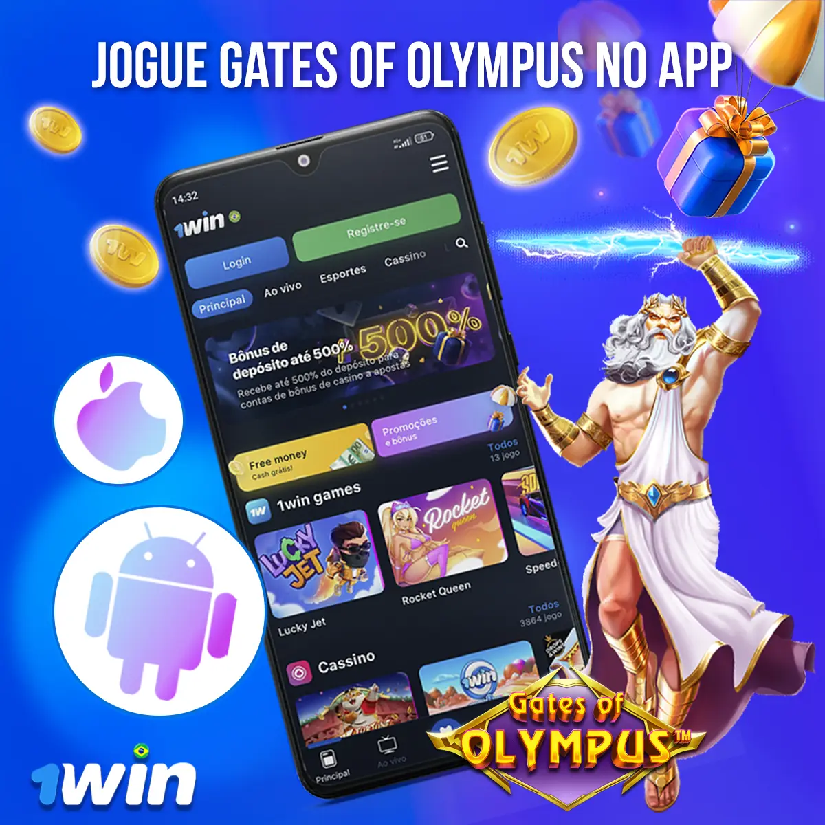 Como baixar o 1Win app