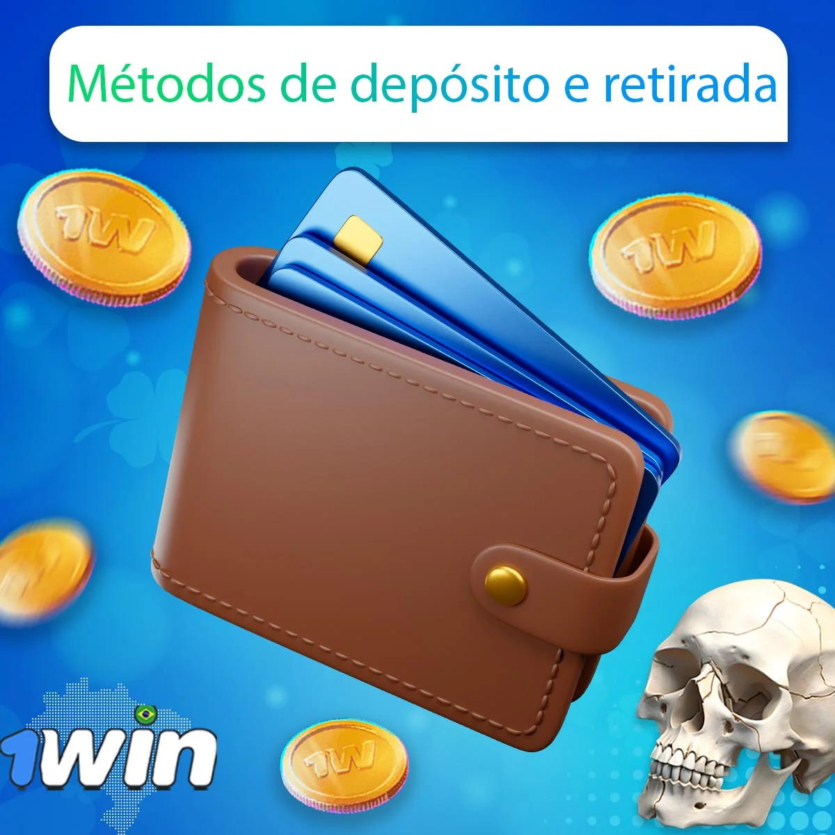 Pagamento depósito e saque disponíveis 1Win Brawl Pirates