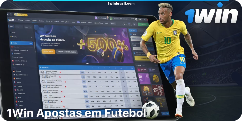 Aposta no futebol a 1Win no Brasil