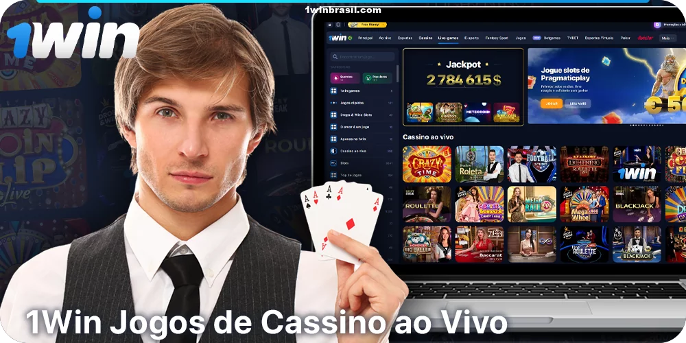 Jogue jogos de dealer ao vivo no 1Win Cassino