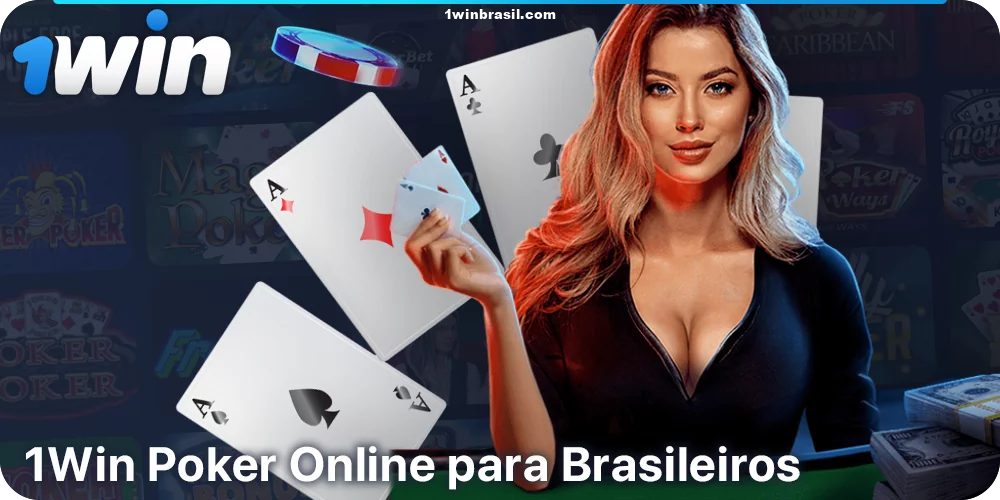 Jogar pôquer no Cassino 1Win no Brasil
