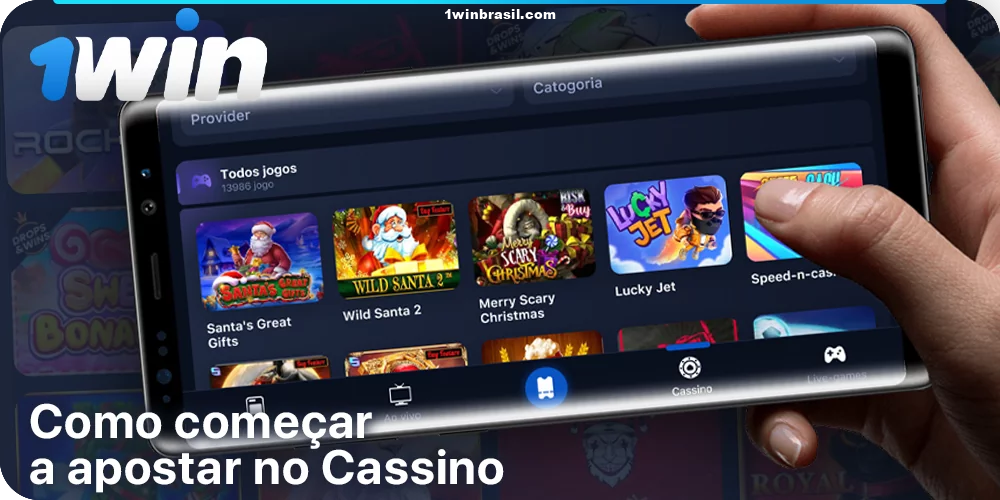 Instruções sobre como começar a jogar os jogos do 1Win Casino