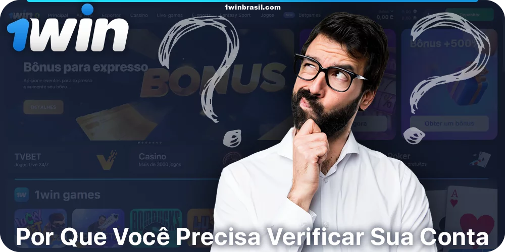 Por que 1Win players precisam verificar sua conta
