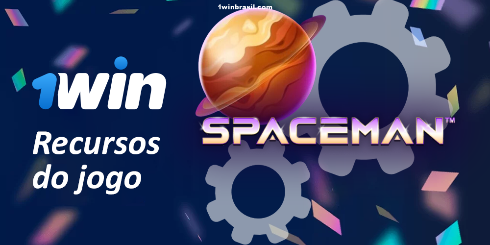Características do jogo Spaceman no 1Win