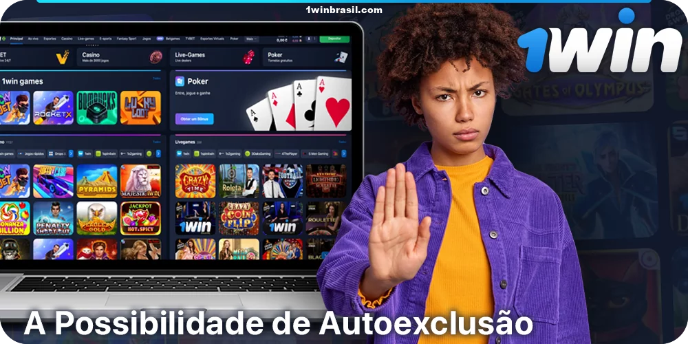 1Win pode restringir o acesso à sua conta, se você desejar