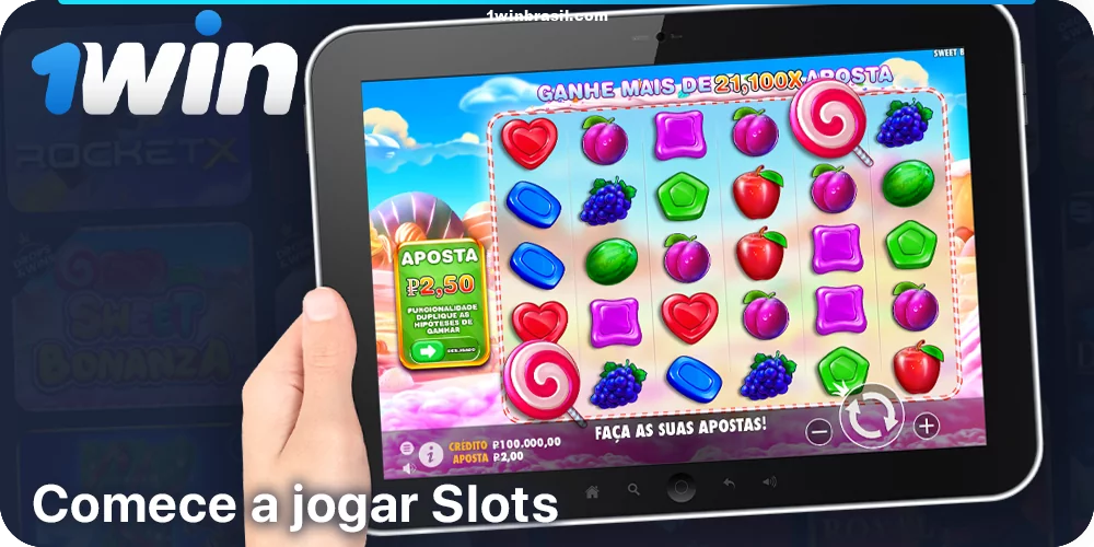 Instruções passo a passo sobre como começar a jogar slots no 1Win Casino