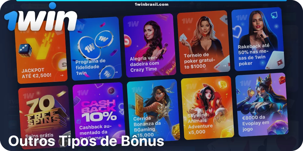 Outros bônus e promoções para brasileiros na 1Win