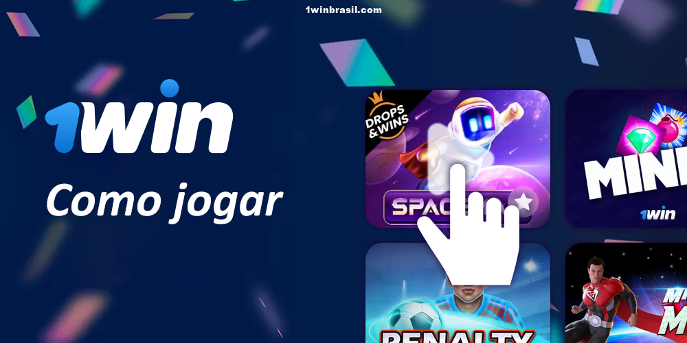 Como jogar Spaceman no 1Win no Brasil