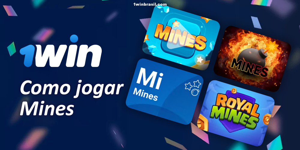 Como começar a jogar Mines no 1Win Brasil