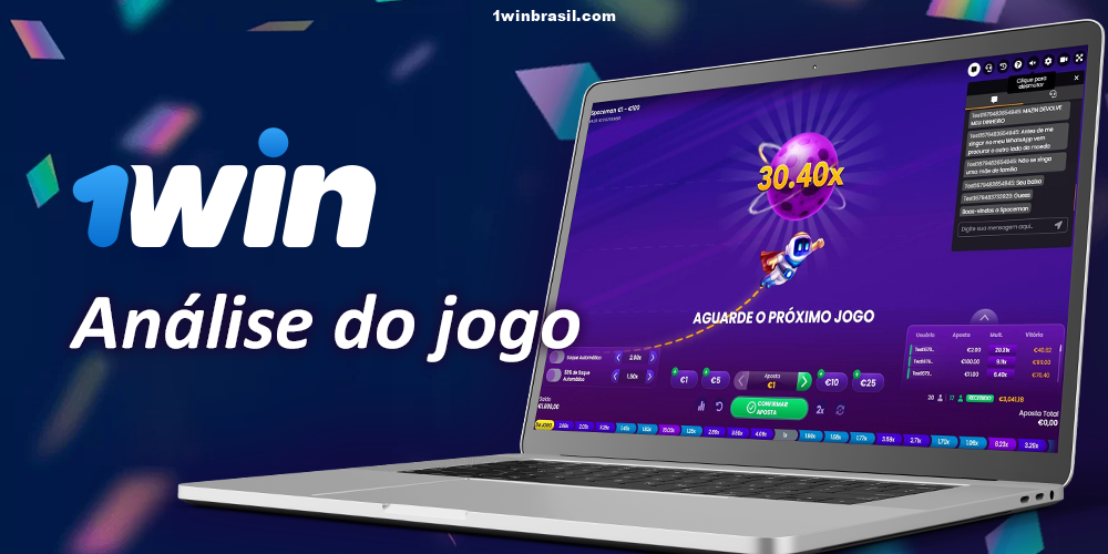 Análise do jogo Spaceman no 1Win para brasileiros
