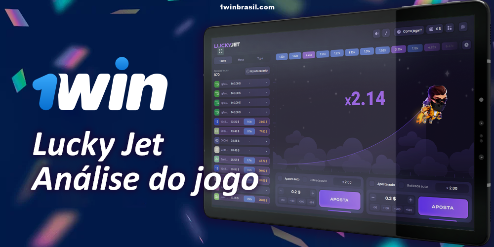 Uma breve análise do jogo Lucky Jet no 1Win para brasileiros