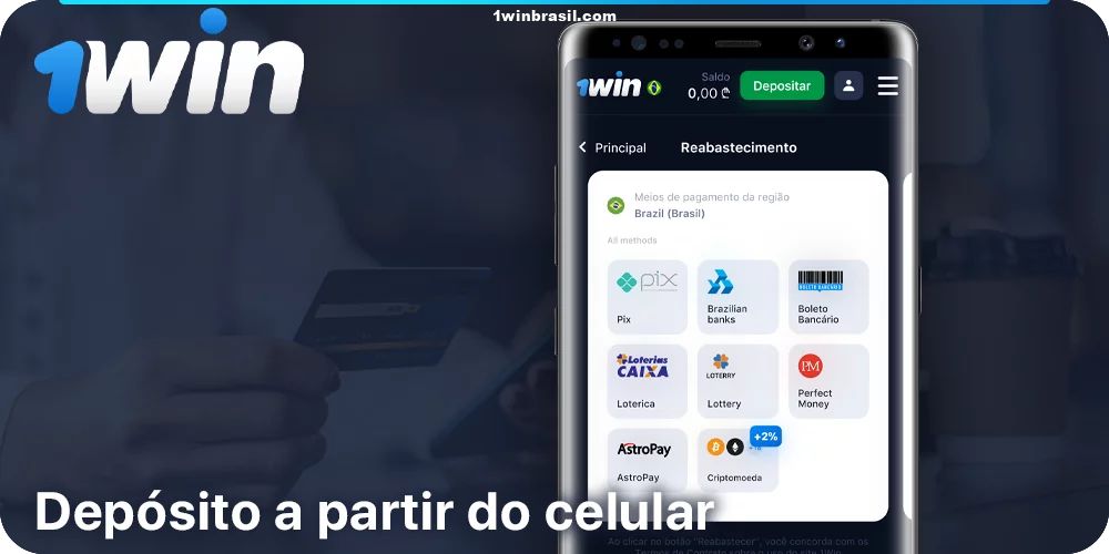 Cobrindo sua conta de 1Win de um telefone celular