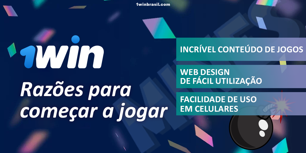 Principais motivos para jogar Mines no 1Win