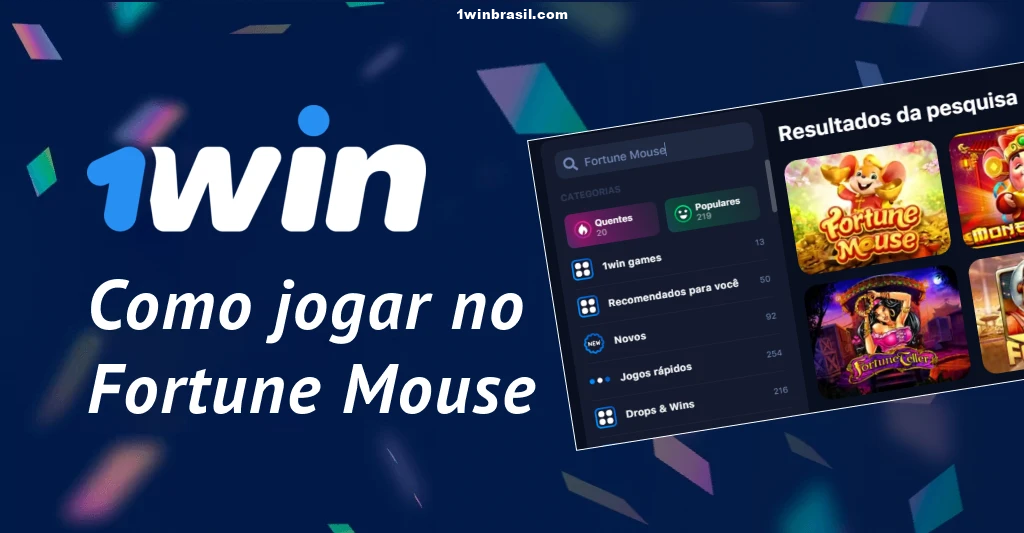 Como jogar 1win Fortune Mouse