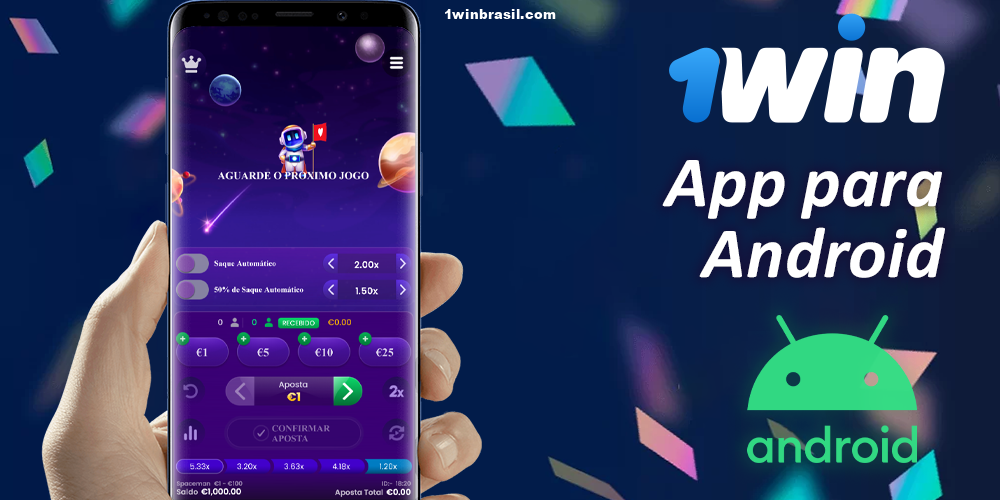Spaceman no 1Win para Android