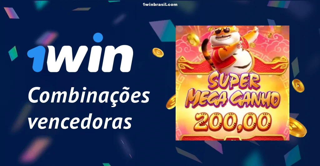 1win Fortune Tiger combinações vencedoras