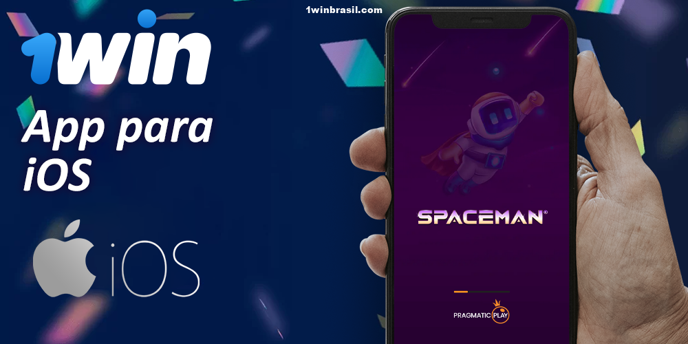 Spaceman no 1Win para iOS