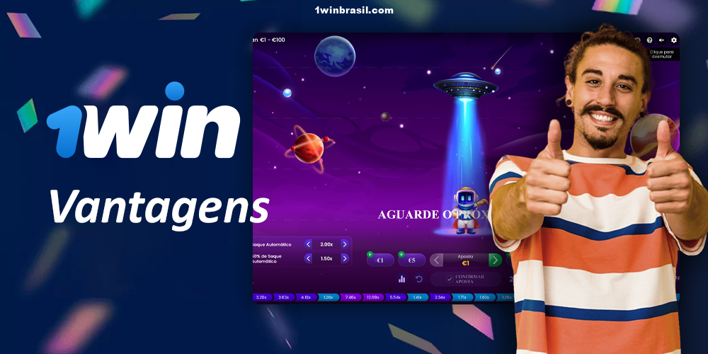 Benefícios de jogar Spaceman no 1Win para brasileiros